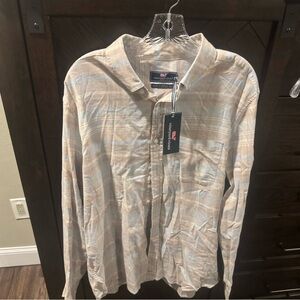 NWT Men’s Vineyard Vines Classic Fit Murray Shirt L